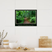 Nationaal park - Sitnial Hot Springs Mt Trail Poster (Keuken)