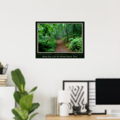 Nationaal park - Sitnial Hot Springs Mt Trail Poster (Thuiskantoor)