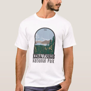Nationaal park Skilake Lake  Kenai Fjords T-shirt