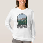 Nationaal park Skilake Lake  T- T-shirt (Voorkant)