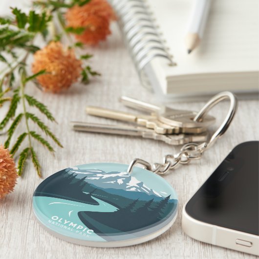 Nationaal Park Sleutelhanger (Voorkant Rechts)