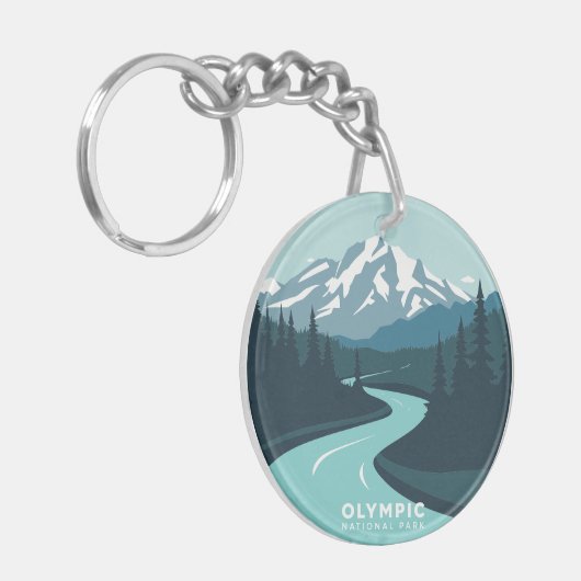 Nationaal Park Sleutelhanger (Voorkant Links)