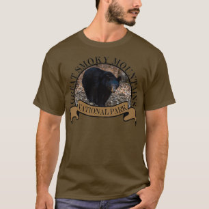 Nationaal Park Smoky Mountain Cades Cove Black Bee T-shirt