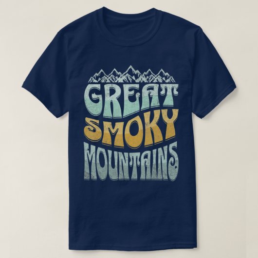 Nationaal Park Smoky Mountains T-shirt (Design voorkant)