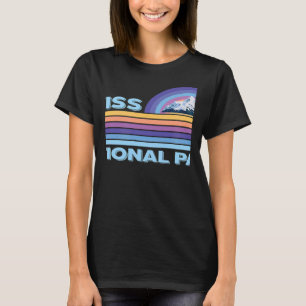 Nationaal Park Snow Engadin-bergen T-shirt