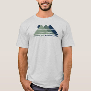 Nationaal park Snowdonia Bergzon T-shirt