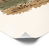 Nationaal park Sonoran Desert Saguaro Perfect Poster (Hoek)