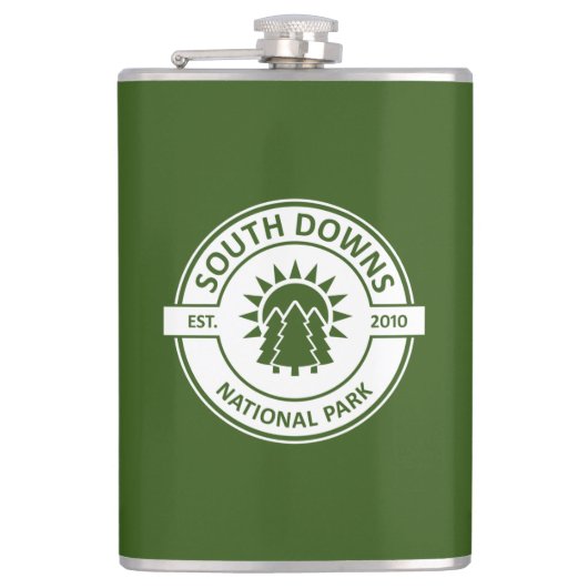 Nationaal Park South Downs Heupfles (Voorkant)