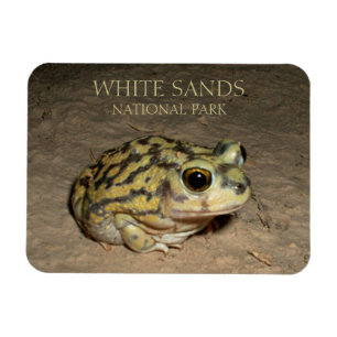 Nationaal Park Spadefoot Toad, White Sands Magneet