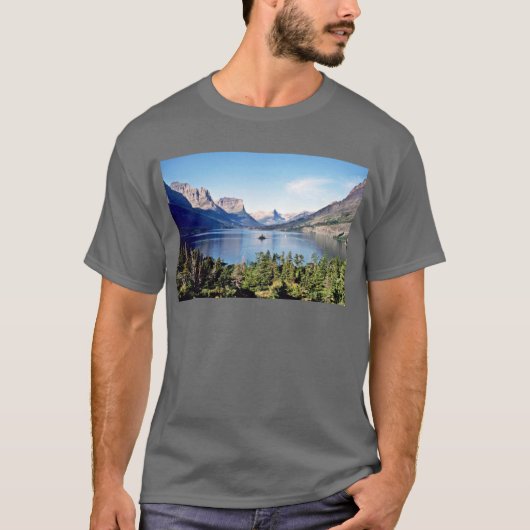 Nationaal park St. Mary Lake - Glacier T-shirt (Voorkant)