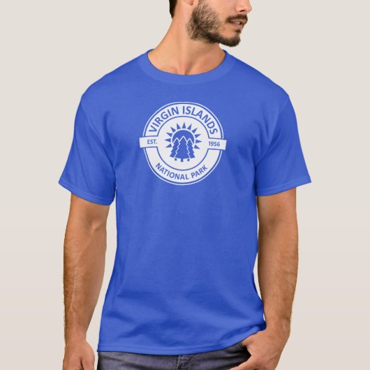 Nationaal park Sun Trees Maagdeneilanden T-shirt (Voorkant)