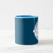 Nationaal park Sun Trees Maagdeneilanden Tweekleurige Koffiemok (Center)