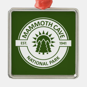 Nationaal park Sun Trees van de Mammoth Cave Metalen Ornament