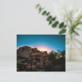 Nationaal park Sunrise Joshua Tree Briefkaart (Staand voorkant)