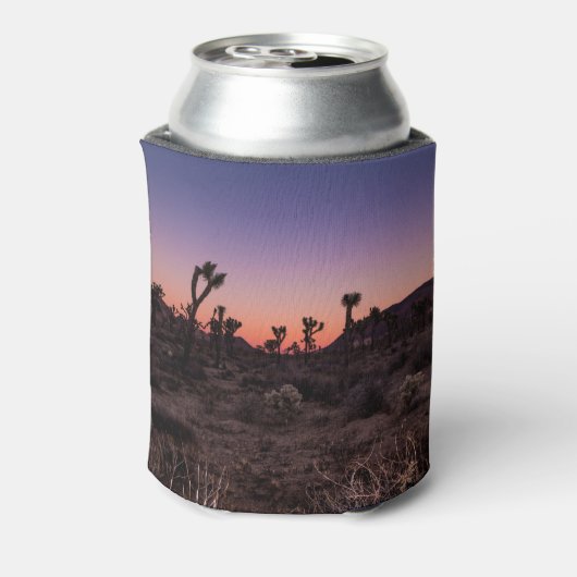 Nationaal park Sunset Joshua Tree Blikjeskoeler (Blikje Achterkant)