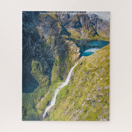 Nationaal Park Sutherland Herfsten Fiordland Legpuzzel (Verticaal)