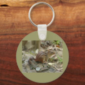 Nationaal Park Sweet Chipmunk Hot Springs Sleutelhanger (Voorkant)