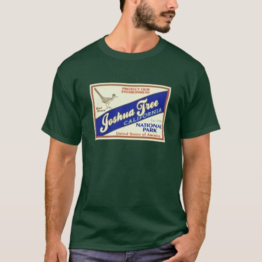 Nationaal park T-Shirt Joshua Tree (Voorkant)