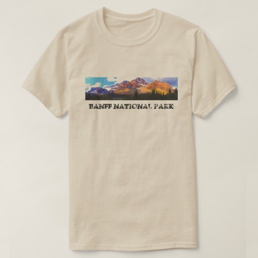 Nationaal Park T-Shirt van Banff en Jasper (Design voorkant)