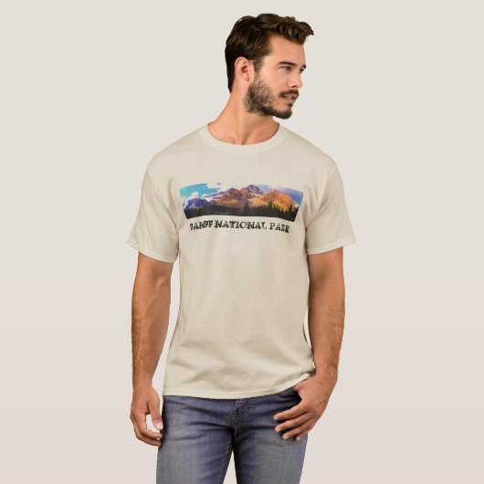 Nationaal Park T-Shirt van Banff en Jasper (Voorkant volledig)
