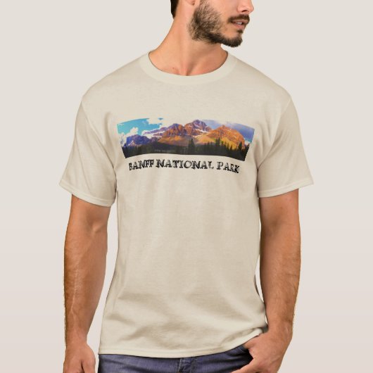 Nationaal Park T-Shirt van Banff en Jasper (Voorkant)