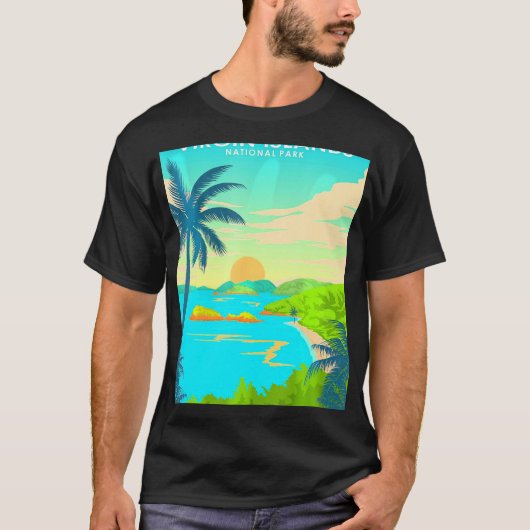 Nationaal Park T-shirt van de Maagdeneilanden (Voorkant)