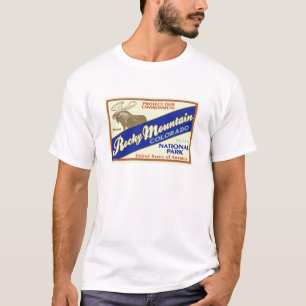 Nationaal park T-Shirt voor de Rocky Mountain