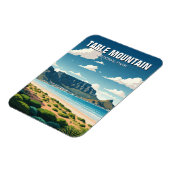 Nationaal park Tafelberg in Zuid-Afrika Magneet (Linkerzijde)