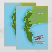 Nationaal Park Tafelberg Zuid-Afrika kaart (Voorkant / Achterkant)