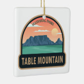 Nationaal Park Tafelgebergte Zuid-Afrika  Keramisch Ornament (Rechts)