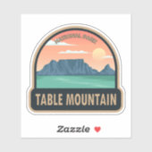 Nationaal Park Tafelgebergte Zuid-Afrika  Sticker (Vel)