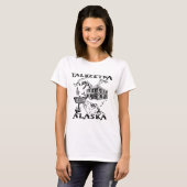 Nationaal park Talkeetna Alaska Denali T-shirt (Voorkant volledig)
