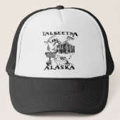Nationaal park Talkeetna Alaska Denali Trucker Pet (Voorkant)