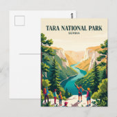 Nationaal park Tara Servië Briefkaart (Voorkant / Achterkant)