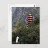 Nationaal Park Taroko Gorge, Taiwan Briefkaart (Voorkant / Achterkant)