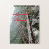 Nationaal Park Taroko Taiwan. Legpuzzel (Verticaal)