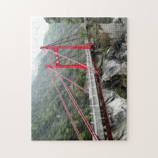 Nationaal Park Taroko Taiwan. Legpuzzel (Verticaal)