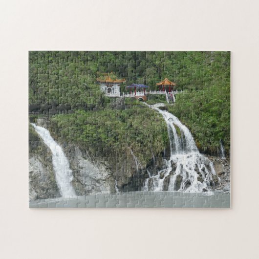 Nationaal Park Taroko Taiwan. Legpuzzel (Horizontaal)
