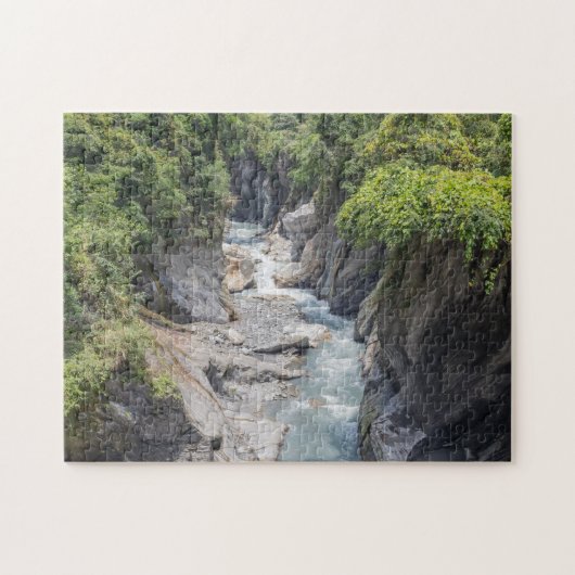 Nationaal Park Taroko Taiwan. Legpuzzel (Horizontaal)