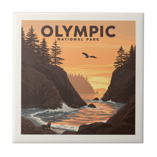 Nationaal Park Tegeltje (Voorkant)