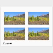 Nationaal Park Teide Landschap op Tenerife Rechthoekige Sticker (Vel)