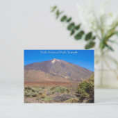 Nationaal park Teide, Tenerife Briefkaart (Staand voorkant)