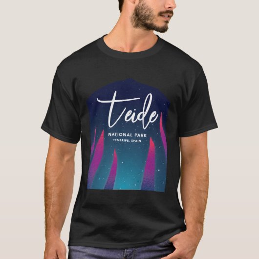 Nationaal park Teide - Tenerife, Spanje T-shirt (Voorkant)