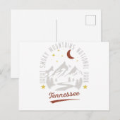 Nationaal park Tennes in het  Great Smoky Mountain Briefkaart (Voorkant / Achterkant)