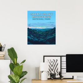 Nationaal park Tennessee Poster