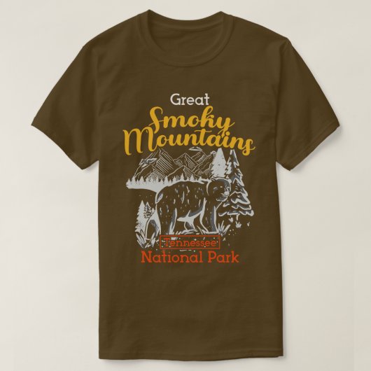 Nationaal park Tennessee T-shirt (Design voorkant)