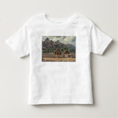 Nationaal park Teton, WY Kinder Shirts (Voorkant)