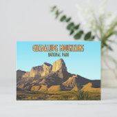 Nationaal Park Texas in het Guadalupe-gebergte (Staand voorkant)