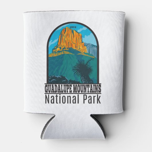 Nationaal Park Texas  in het Guadalupe-gebergte Blikjeskoeler (Voorkant)