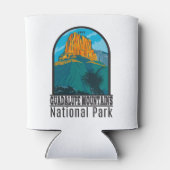 Nationaal Park Texas  in het Guadalupe-gebergte Blikjeskoeler (Achterkant)